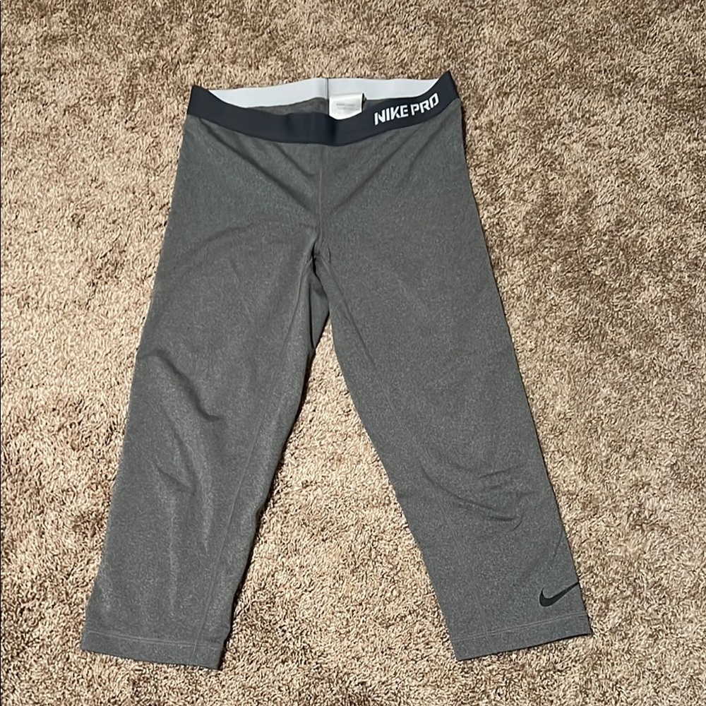 Nike Gray Performance Leggings